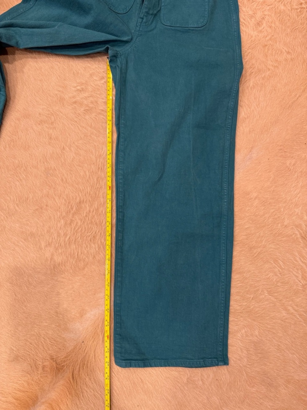 Madewell Emmett 2.0 wide leg crop in coastal sea - Picture 8 of 8